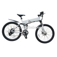 TOP E-cycle 26 pouces pliant batterie cachée vélo de montagne électrique